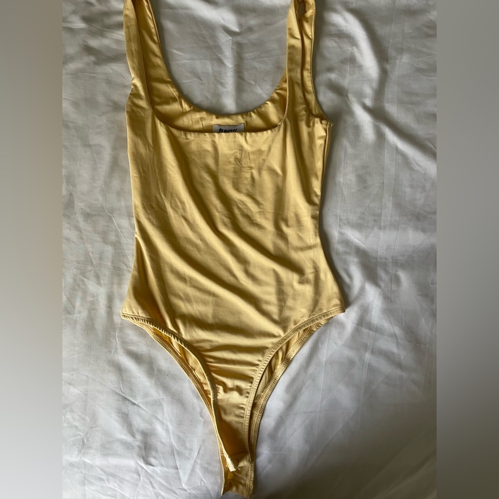 Princess Polly Yellow Bodysuit